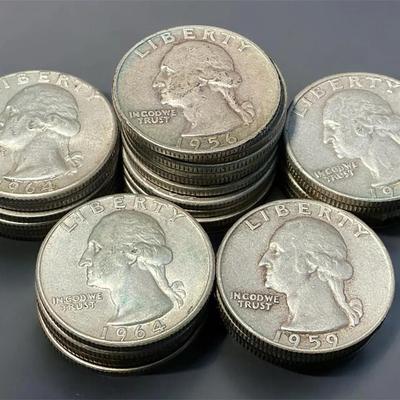 Washington Silver Quarters (30 Count) (CVO110)