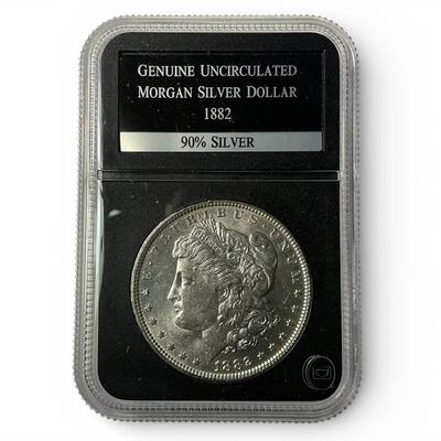 1882-O BU Morgan Silver Dollar (CVO23)