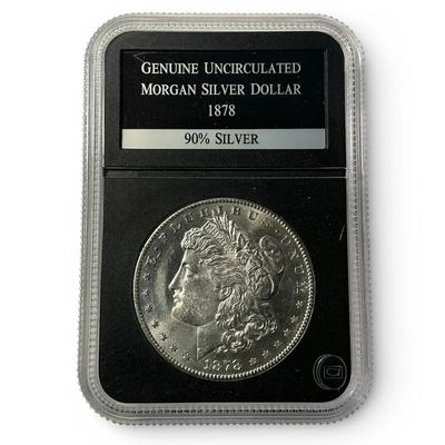 1878-P BU Morgan Silver Dollar (CVO16)