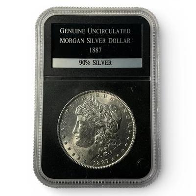 1887-P BU Morgan Silver Dollar (CVO28)