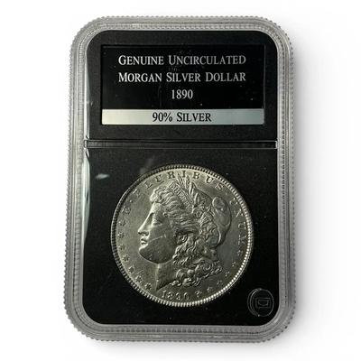 1890-P BU Morgan Silver Dollar (CVO31)