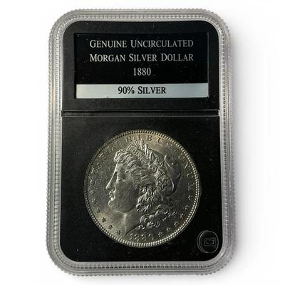 1880-O BU Morgan Silver Dollar (CVO21)