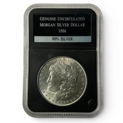 1886-P BU Morgan Silver Dollar (CVO27)