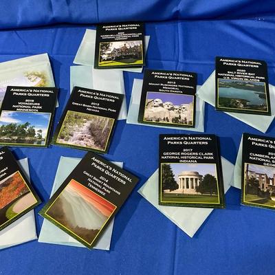 American National Parks Quarters Sealed And Authenticated 