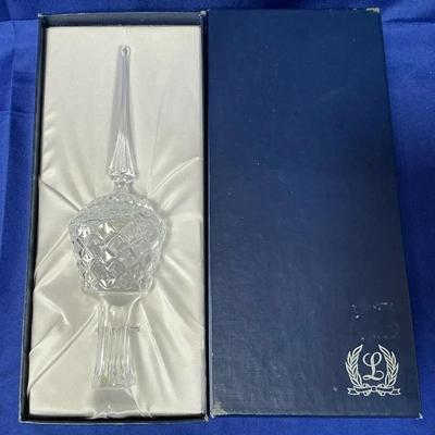 Lenox Crystal Starlight Tree Topper Ornament