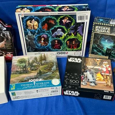 Gumps Night Before Christmas Wooden Puzzle, Star Wars, Disney, & More Puzzles