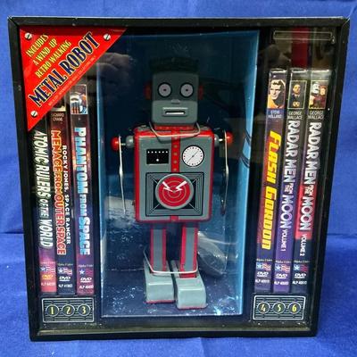 Retro Science Fiction Adventures DVD Set & Metal Robot Vol. 1