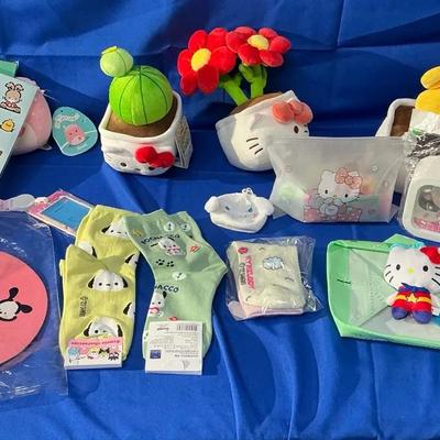 Sanrio Hello Kitty, Pochacco, Squishmallow, & More Items