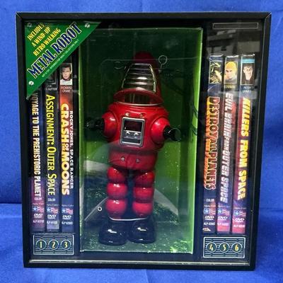 Retro Science Fiction Adventures DVD Set & Metal Robot Vol. 2