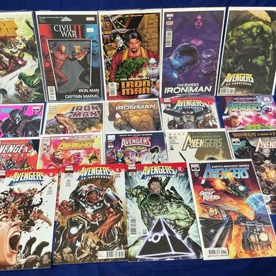 Iron Man & Avengers Comic Books
