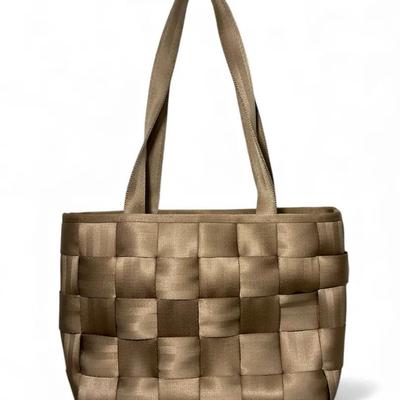 Harvey's Taupe Seatbelt Bag 