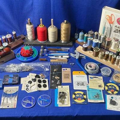 Vintage Sewing Supplies Large Lot