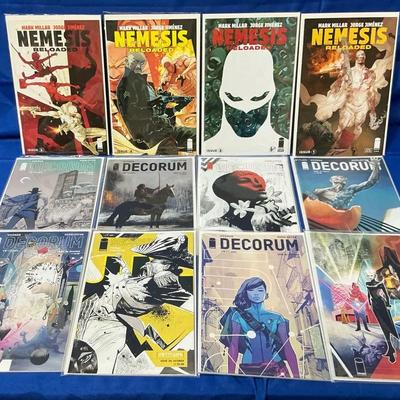 Nemesis Reloaded & Decorum Comics