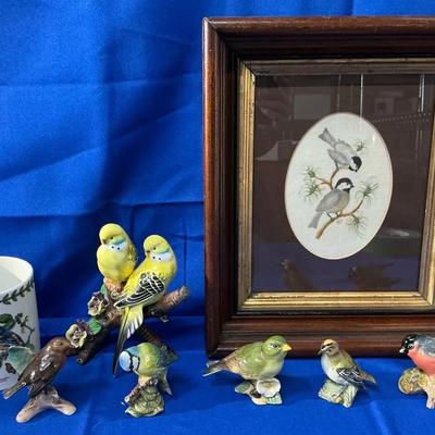 Bird Decor incl. Goebel, Beswick, Portmeirion, & More