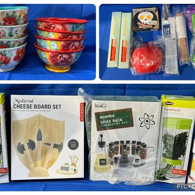 Pampered Chef, Pioneer Woman, & More Assorted Kitchen Goods