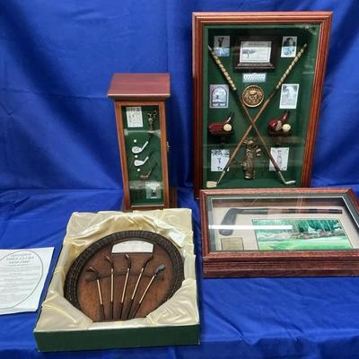 History of Golf Shadowboxes