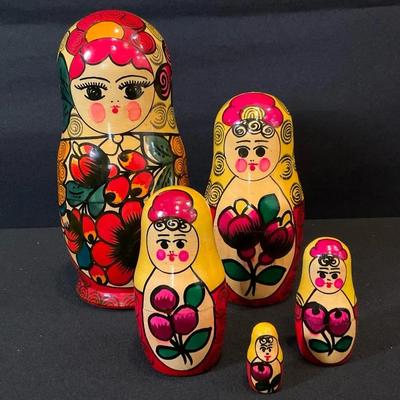 Five Piece Russian Nesting Doll