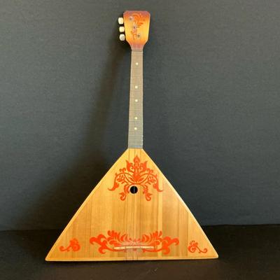Russian Balalaika Folk Musical Instrument