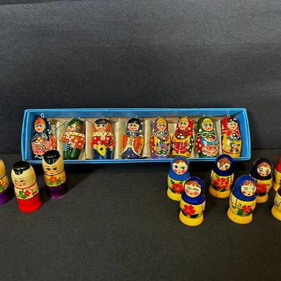 Matryoshka Doll Ornaments