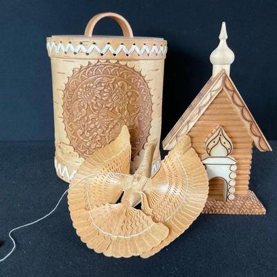 Rustic Carved Keepsakes