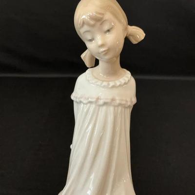 Lladro Sculpture “Girl With Mother’s Shoe”