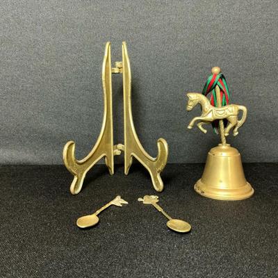 Brass Carousel Bell And Keepsake