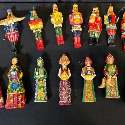 Russian Folk Art Ornaments 2