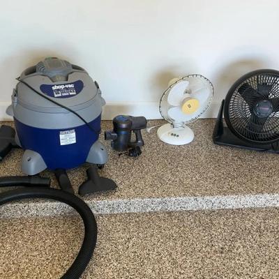 Vacuum & Portable fans
