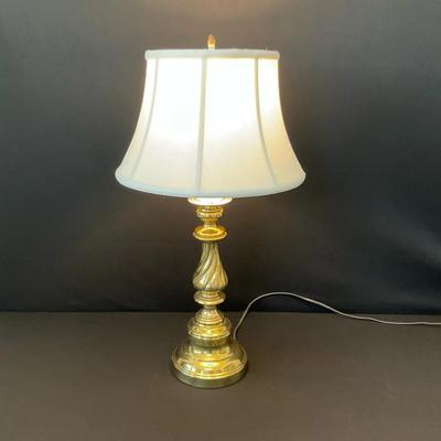 Traditional Burnished Brass Table Lamp