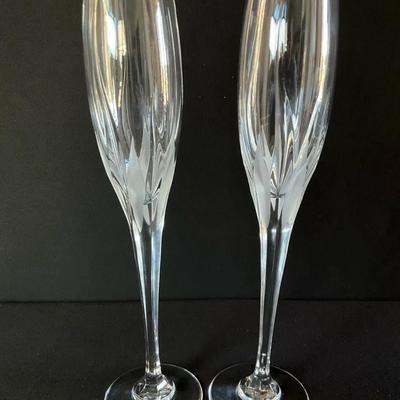 Mikasa Flame D’Amore Champagne Flutes