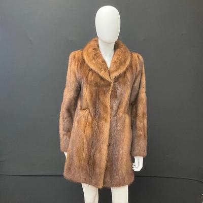 Woodward & Lothrop Brown Mink Coat