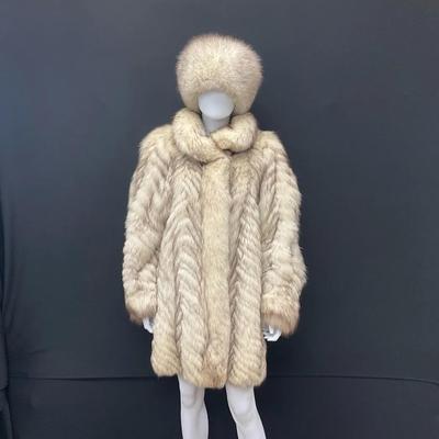 Fox Fur Coat & Hat