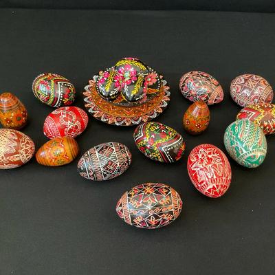 Pisanki Polish Painted Easter Eggs