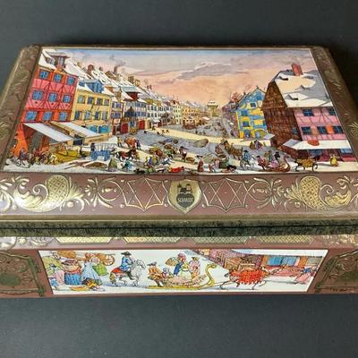 Schmidt Lebkuchen Biscuit Tin
