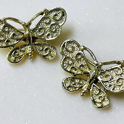 “Gerry’s” Vintage Butterfly Brooches
