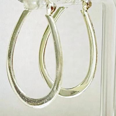 Sterling Silver Hoop Earrings