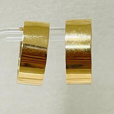 14K Gold Hoop Earrings