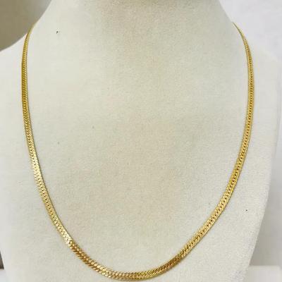 14K 1/20 GF Herringbone Necklace