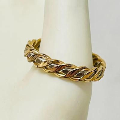 Sterling Silver and Gold Ring