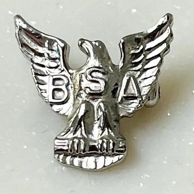 "Boy Scouts of America" Sterling Silver Pin