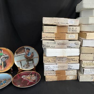 Norman Rockwell Collectors Plates
