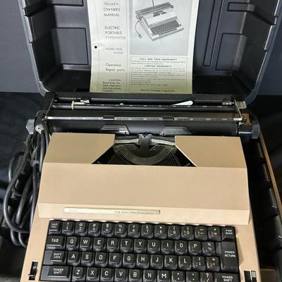 Sears Electric Portable Typewriter
