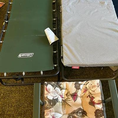 Camping Cots & Patio Chair 