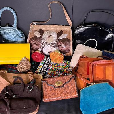 Handcrafted Leather Purse, Poppy Purse, Coach Clutch, and Others!