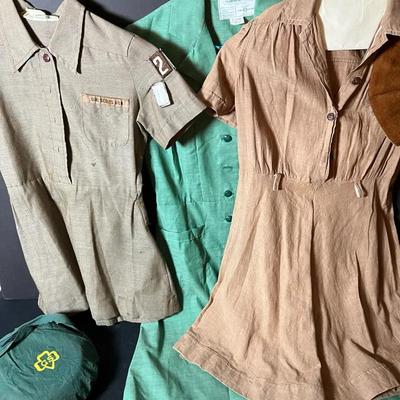 Girl Scouts & Brownie, Canteens, and Pocket Knife 