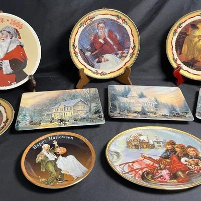 Holiday Collectors Plates (Set of 9)