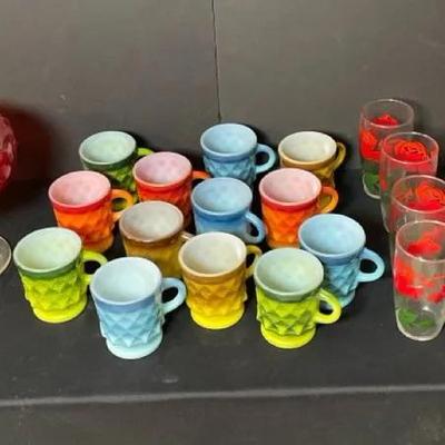 Vintage Anchor Hocking Mugs/glasses