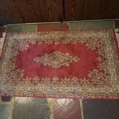Persian Wool Hand knotted Rug - approx 5'2" x 3'