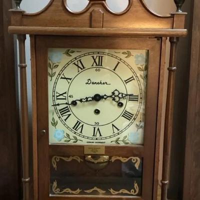 Daneker Pillar + Scroll Mantel Clock 