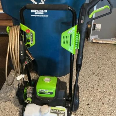 Greenworks 1800psi Power Washer